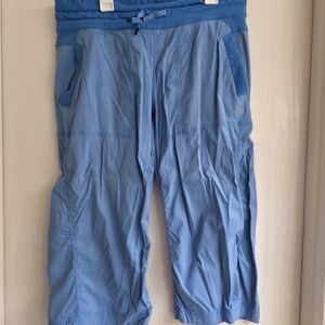 lululemon athletica Studio Blue Capris